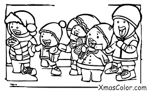 Noël / Activités de Noël en plein air: Combat de boules de neige