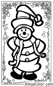 Noël / Bonhomme de neige pas gentil: Frosty le bonhomme de neige prend vie