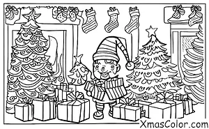 Noël / Bourdon: La bourdonnement livrer des cadeaux
