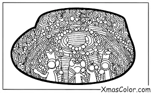 Noël / Cloches de Noël: Une grande cloche de Noël