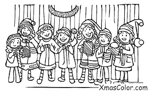 Noël / Joie au monde: Chanter des chansons de Noël
