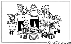Noël / Jour de Noël: Ouvrir les cadeaux le jour de Noël