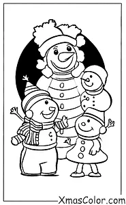 Noël / Les amis de Bonhomme de Neige: Frosty et ses amis construisent un bonhomme de neige