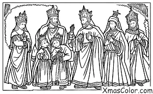 Noël / Les Trois Rois: Les Trois Rois et Marie