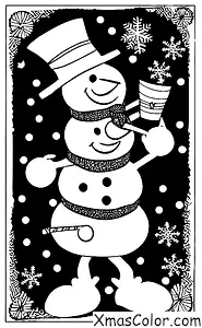 Noël / Livres de Noël: Frosty le Bonhomme de Neige