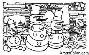 Noël / Marshmallows grillés: Fabriquer des bonhommes de neige marshmallow grillés