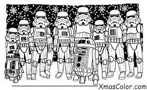 Noël / Noël Geek: Un mash-up de Noël et de Star Wars