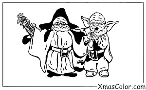 Noël / Noël Star Wars: Père Noël Yoda