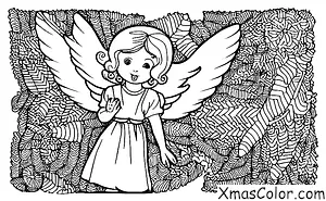 Noël / Ornements de Noël: Un beau ange