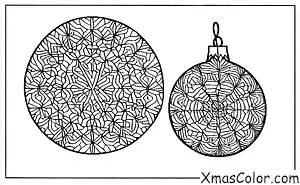 Noël / Ornements de Noël: Un Ornement de Noël bleu