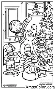 Noël / Pays des Merveilles d'Hiver: Construction d'un bonhomme de neige