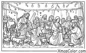 Noël / Pièces de Noël: La nativité