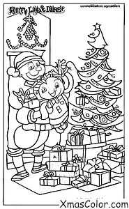 Noël / Rudolph le renne au nez rouge: Rudolph et le Père Noël livrent des cadeaux