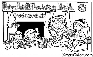 Noël / Rudolph: Rudolph et Santa prennent une pause