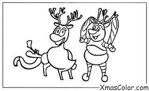 Noël / Sketches de Noël: Un sketch de Noël à propos de Rudolph