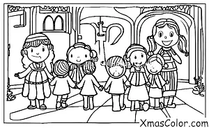 Noël / Traditions de Noël: Aller à l'église
