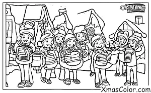 Noël / Traditions de Noël: Chanter des chants de Noël