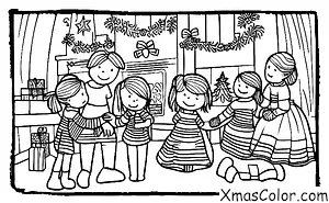 Noël / Traditions de Noël: Passer du temps avec sa famille