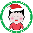 Les couleurs de Noël logo